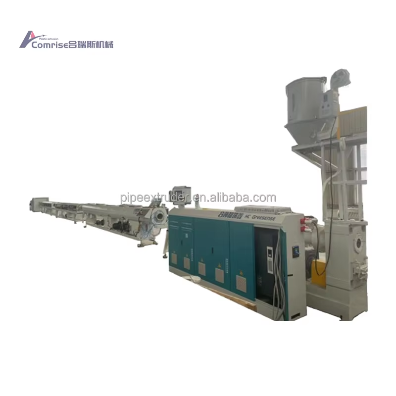 HDPE pipe extrusion machine