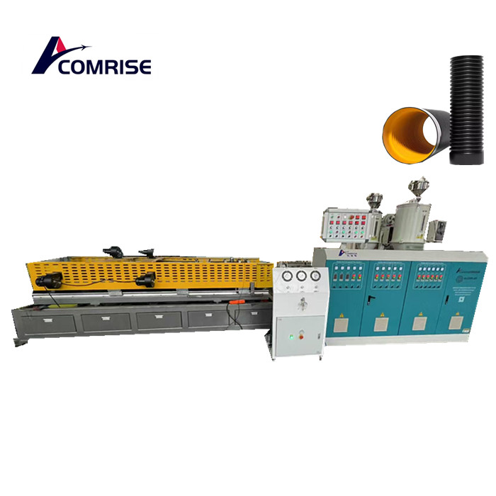 Dobleng pader corrugated pipe production machine