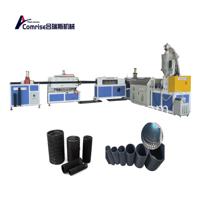 HDPE Rigid Permeable Pipe Machine