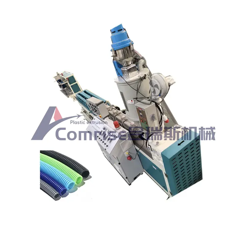 Flexible Corrugated Hose Extrusion Machine para sa Cable Protection