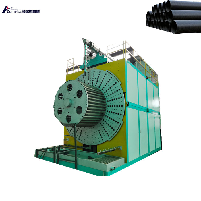 HDPE malaking diameter hollowness wall paikot-ikot na pipe machine