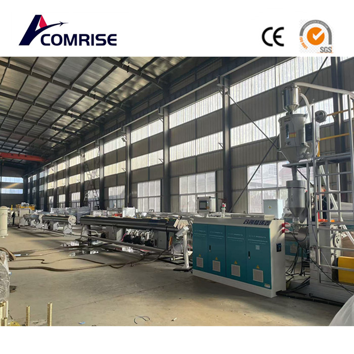 Mataas na kahusayan HDPE pipe production line factory presyo
