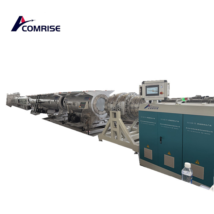 Malaking diameter PE pipe machine production line