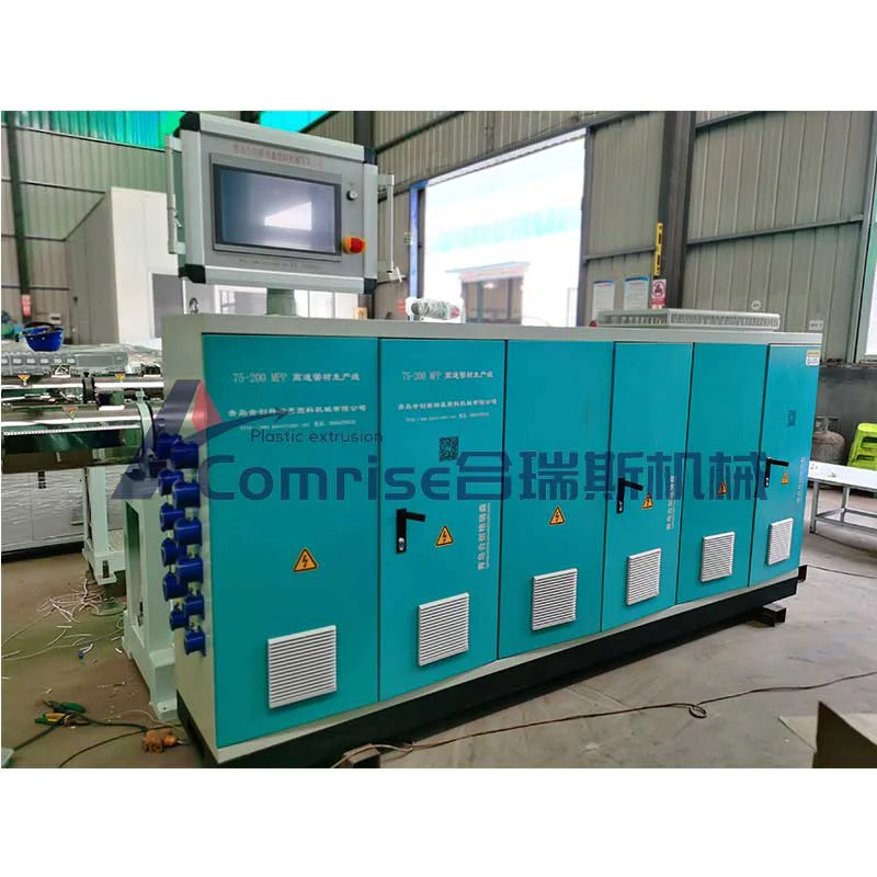 Pe Plastic Pipe Extruding Machine