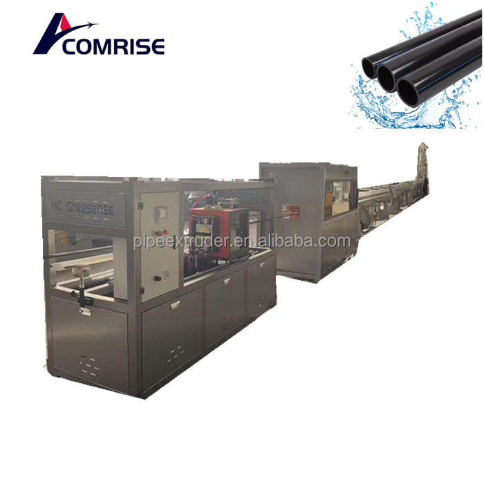Plastic pipe machine